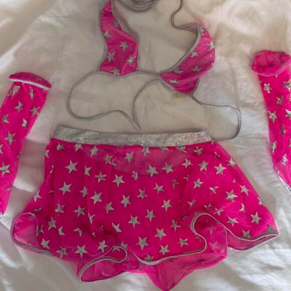 Pink and silver star - Picture 2 of 2